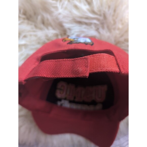 USMC Semper Fi Red Cap Sports Headwear Embroidered Adjustable W/ Eagle On Back - Picture 8 of 8